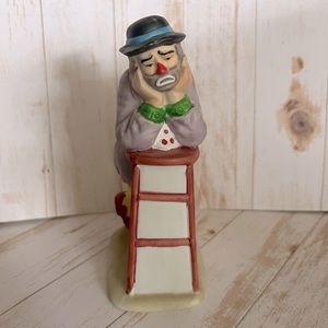 Emmett Kelly Stool Figurine
